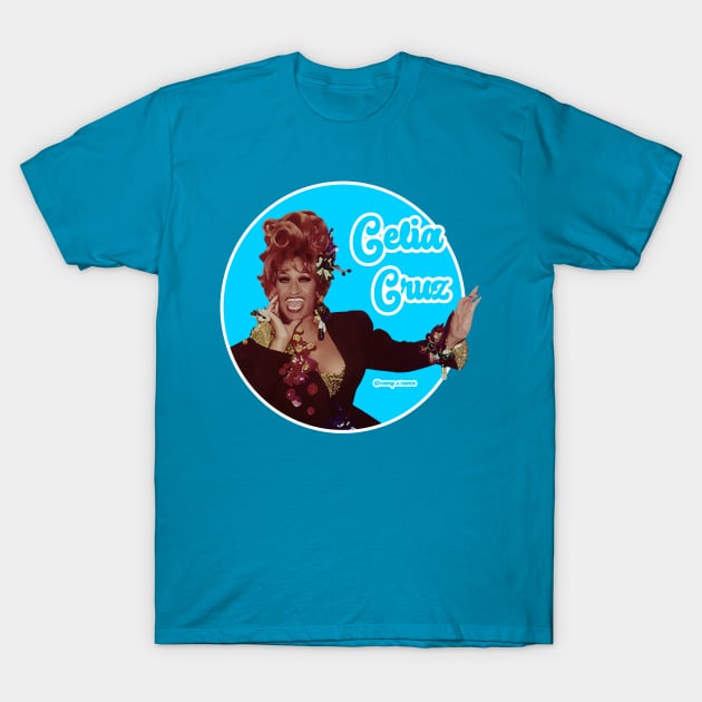 Celia Cruz T-Shirt by Camp.o.rama